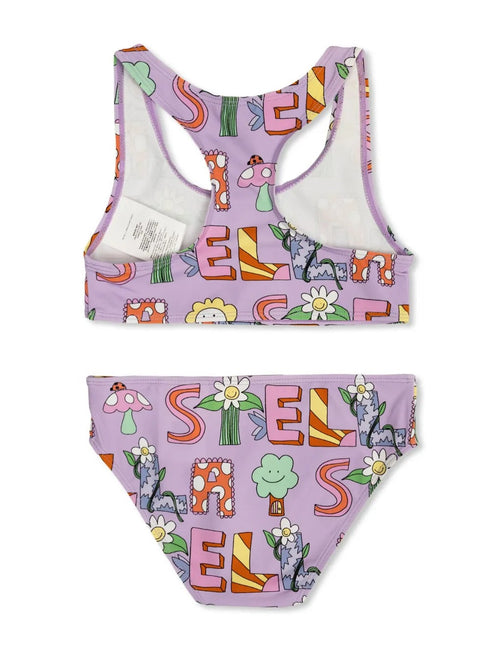 STELLA MC CARTNEY LETTERING BIKINI